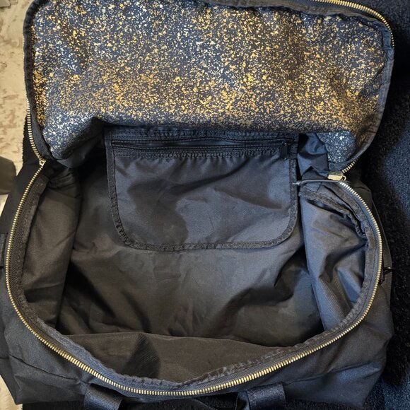 Nike - Small Brasilia Gold Splatter Metallic Duffel - Picture 4 of 4